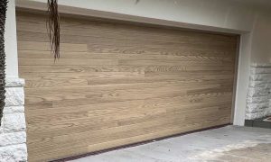 18x6.5 CHI 2327i Planks Door With Natural Oak Accent Woodtone