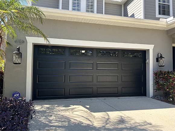 CHI 4283 Insulated Raised Long Panel Garage Door