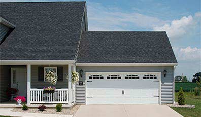 Stamped Carriage House Garage Door Style